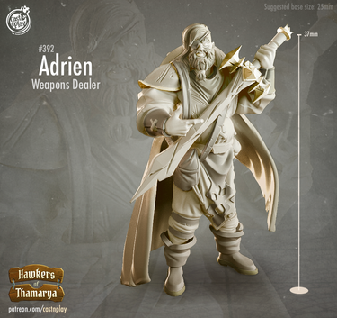 Adrien, Weapons Dealer